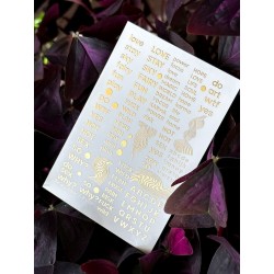 ЗОЛОТИЙ ФОЛЬГОВАНИЙ СЛАЙДЕР...